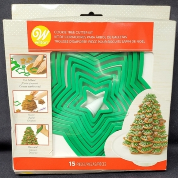 NIB-WILTON COOKIE TREE CUTTER KIT - Picture 1 of 4
